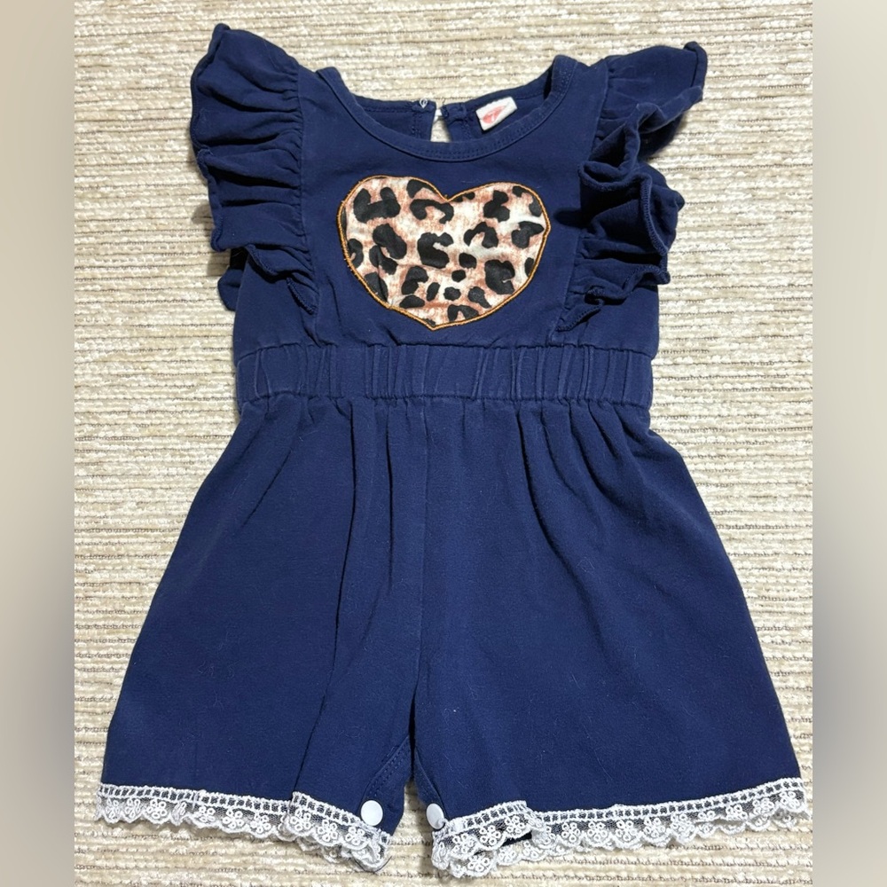 9m Valentine’s Day Baby Girl Romper